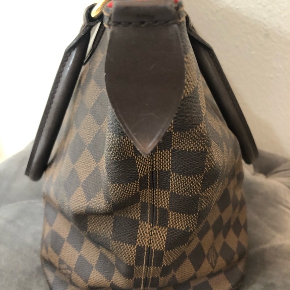 Louis Vuitton Dark Brown Checkered Tote - Picture 5 of 10